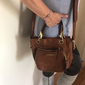 Steve Madden cross body brown purse